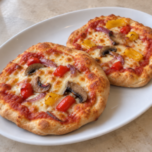 Vegetarian Mini Pizza — presentation image