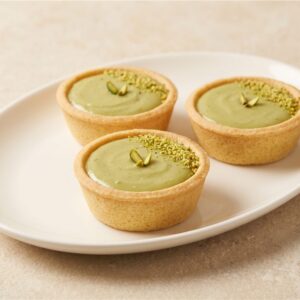 Pistachio Tart — illustrative serving presentation