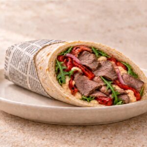 Roast Beef & Smoky Pepper Wrap