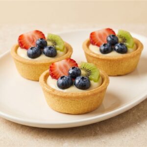 Seasonal Fruit Tart — illustrative serving presentation
