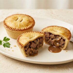 Steak & Mushroom Mini Pie